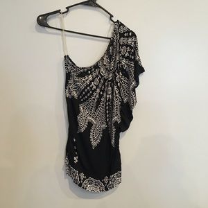 One Sleeve Studio Y Top.